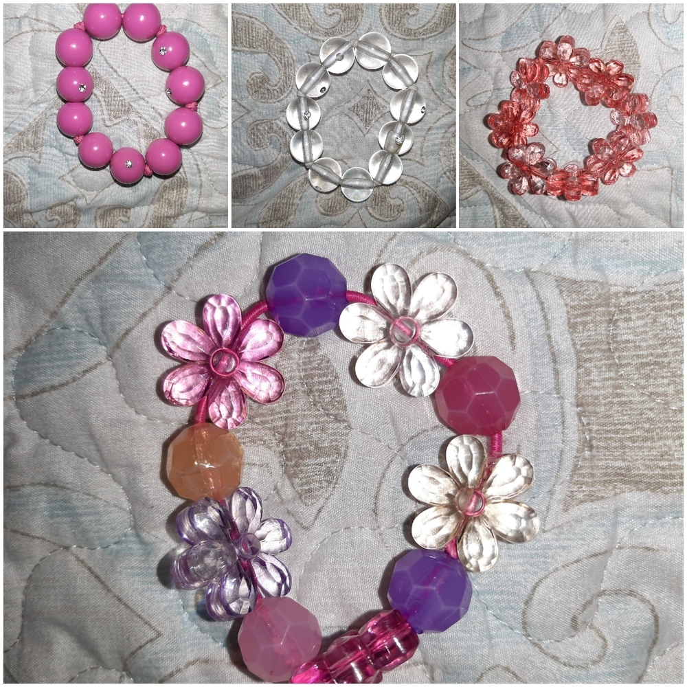 Gymboree Girls' Bracelet Lot Size 3 4 5 6 7 8 Rare